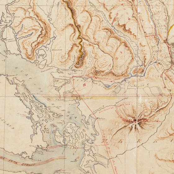 Pre-Confederation map