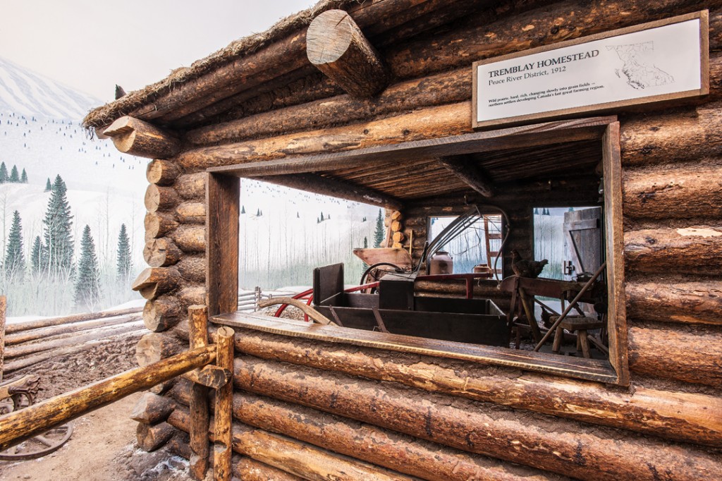 View of Cabin in Tremblay Homestead Gallery