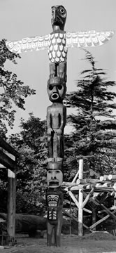 Kwakwaka’wakw (A’wa’et?ala) Pole, 19th century 