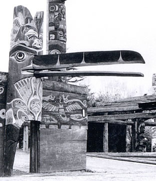 Nuxalk House Frontal Pole