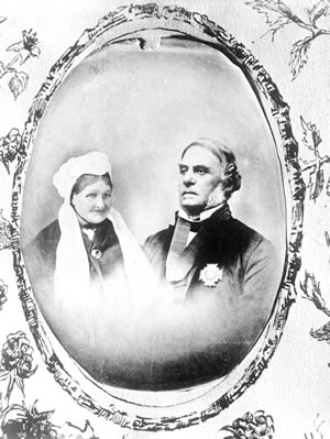 Sir James et lady Douglas (aux environs de 1860)