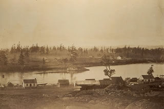 La baie James, telle qu’elle se présentait lors de l’arrivée des sœurs de Sainte-Anne en 1858
