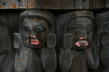 Close up of Small Human Figures